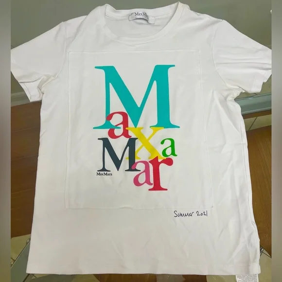Max Mara T-shirt Short Sleeve, Size Small - Picture 3 of 4